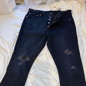 Black Levi denim